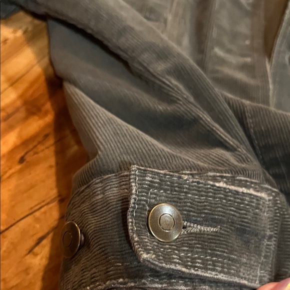 GAP Women's Charcoal Grey Corduroy Jacket - Picture 6 of 9